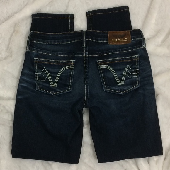 PRVCY Denim - PRVCY Jeans Gold & White Stitching